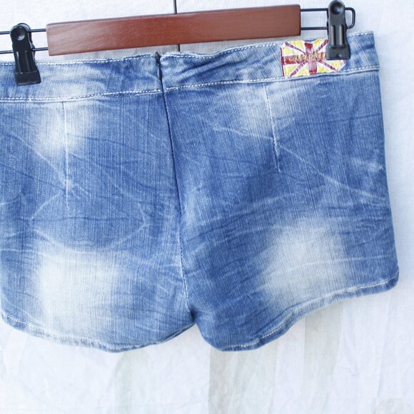 MACHINE by nouvelle mode Womans Vintage Jean Skort 🌵26 - Picture 8 of 11